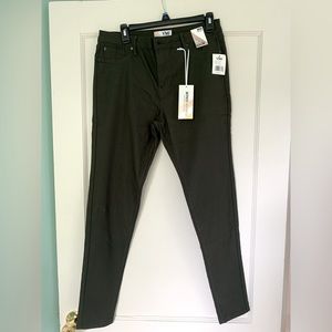 YMI Dark Green Skinny Jeans Size XL